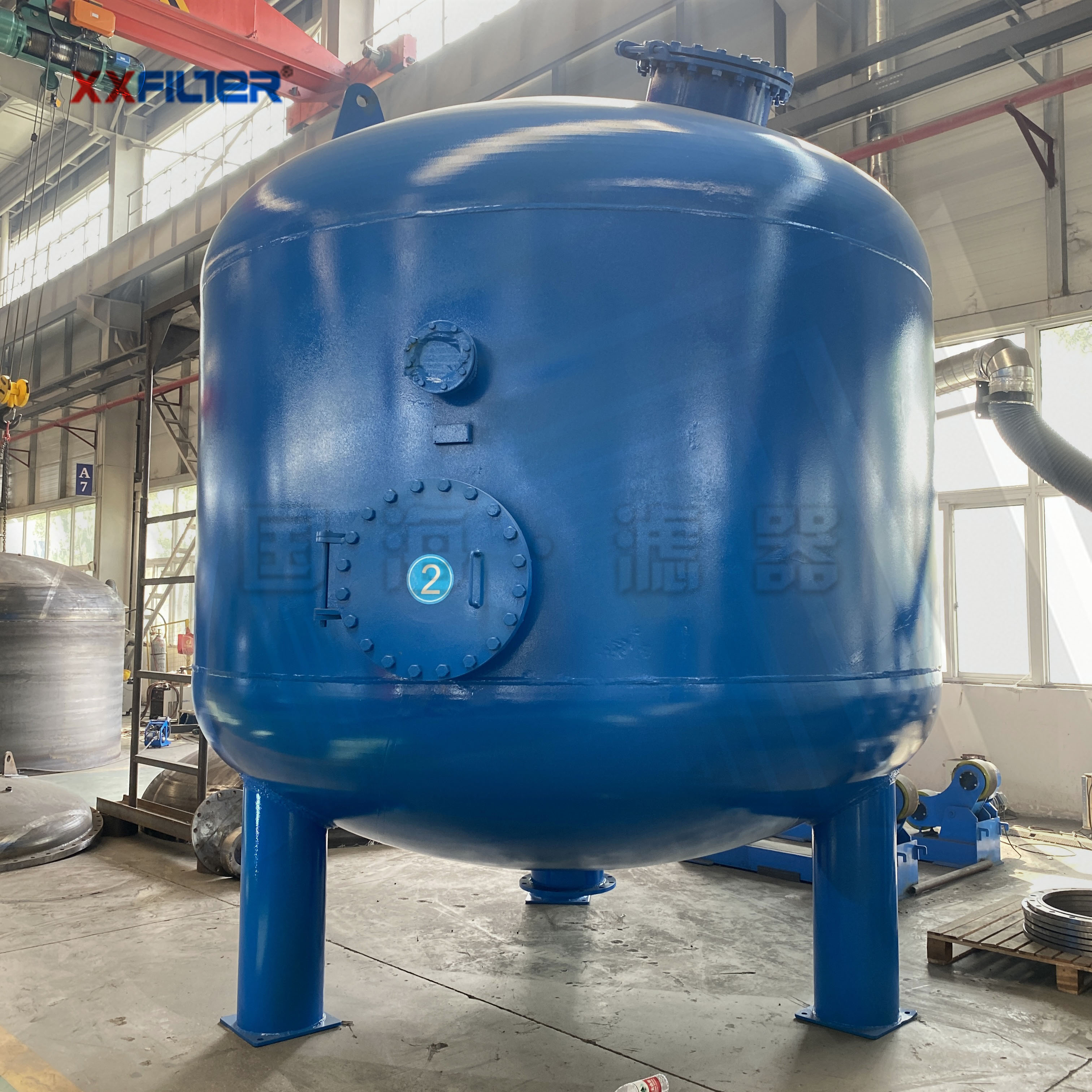 全自動循環(huán)水過濾多介質過濾器